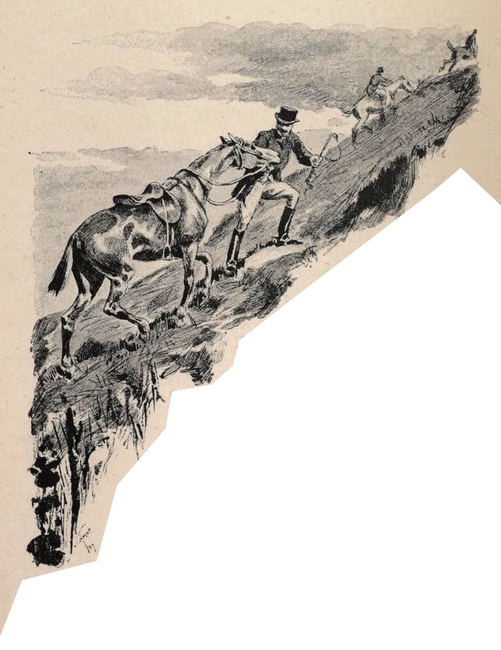 Illustration tirée de l'ouvrage En déplacement - Donatien Levesque (1887) - E. Plon, Nourrit et Cie (Paris) - BnF (Gallica) 30